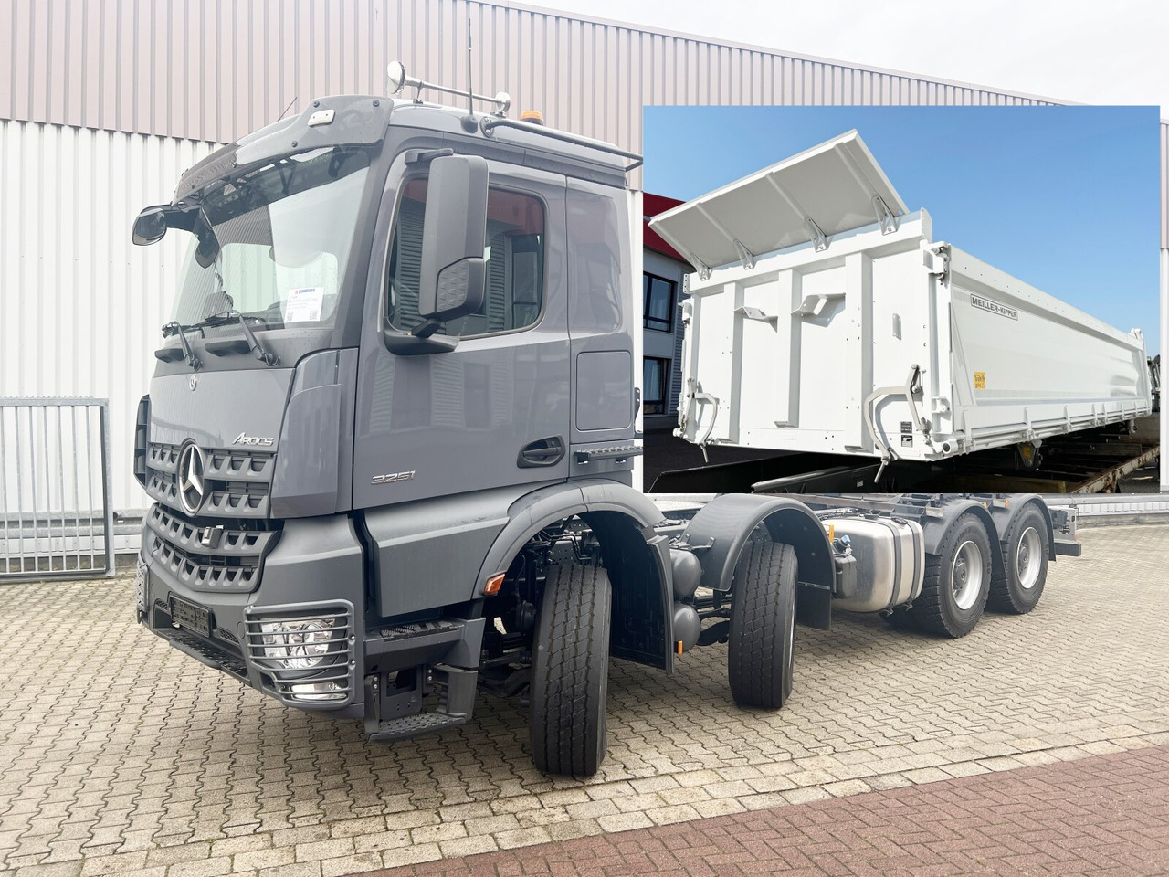 Mercedes-Benz Arocs 3251 L 8x4/4 Arocs 3251 L 8x4/4, Motorabtrieb - Самосвал: фото 1 Mercedes-Benz Arocs 3251 L 8x4/4 Arocs 3251 L 8x4/4, Motorabtrieb - Самосвал: фото 1