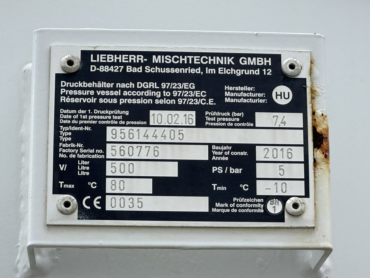 Mercedes-Benz Arocs 3251 LB 8x4/4 Arocs 3251 LB 8x4/4, Betonmischer Liebherr ca. 9m³ - Автобетоносмеситель: фото 4 Mercedes-Benz Arocs 3251 LB 8x4/4 Arocs 3251 LB 8x4/4, Betonmischer Liebherr ca. 9m³ - Автобетоносмеситель: фото 4