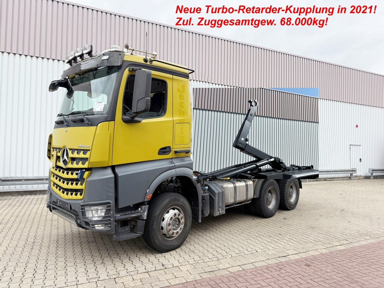Mercedes-Benz Arocs 3363 K 6x4 Arocs 3363 K 6x4, Grounder, Turbo-Retarder-Kupplung - Крюковой мультилифт: фото 1 Mercedes-Benz Arocs 3363 K 6x4 Arocs 3363 K 6x4, Grounder, Turbo-Retarder-Kupplung - Крюковой мультилифт: фото 1