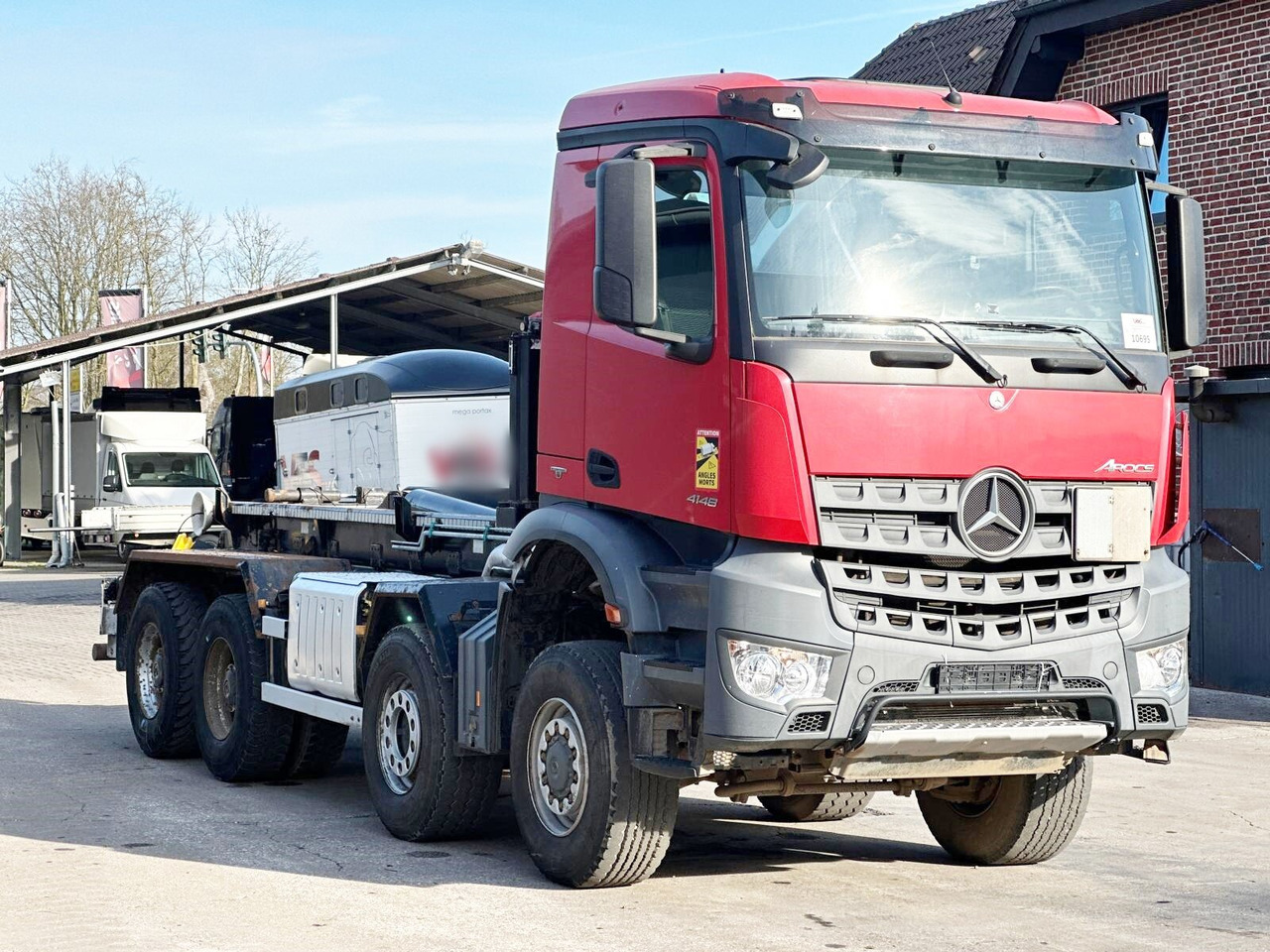 Mercedes-Benz Arocs 4148 AK 8x6/4 Arocs 4148 AK 8x6/4, Grounder, Turbo-Retarder-Kupplung - Крюковой мультилифт: фото 5 Mercedes-Benz Arocs 4148 AK 8x6/4 Arocs 4148 AK 8x6/4, Grounder, Turbo-Retarder-Kupplung - Крюковой мультилифт: фото 5