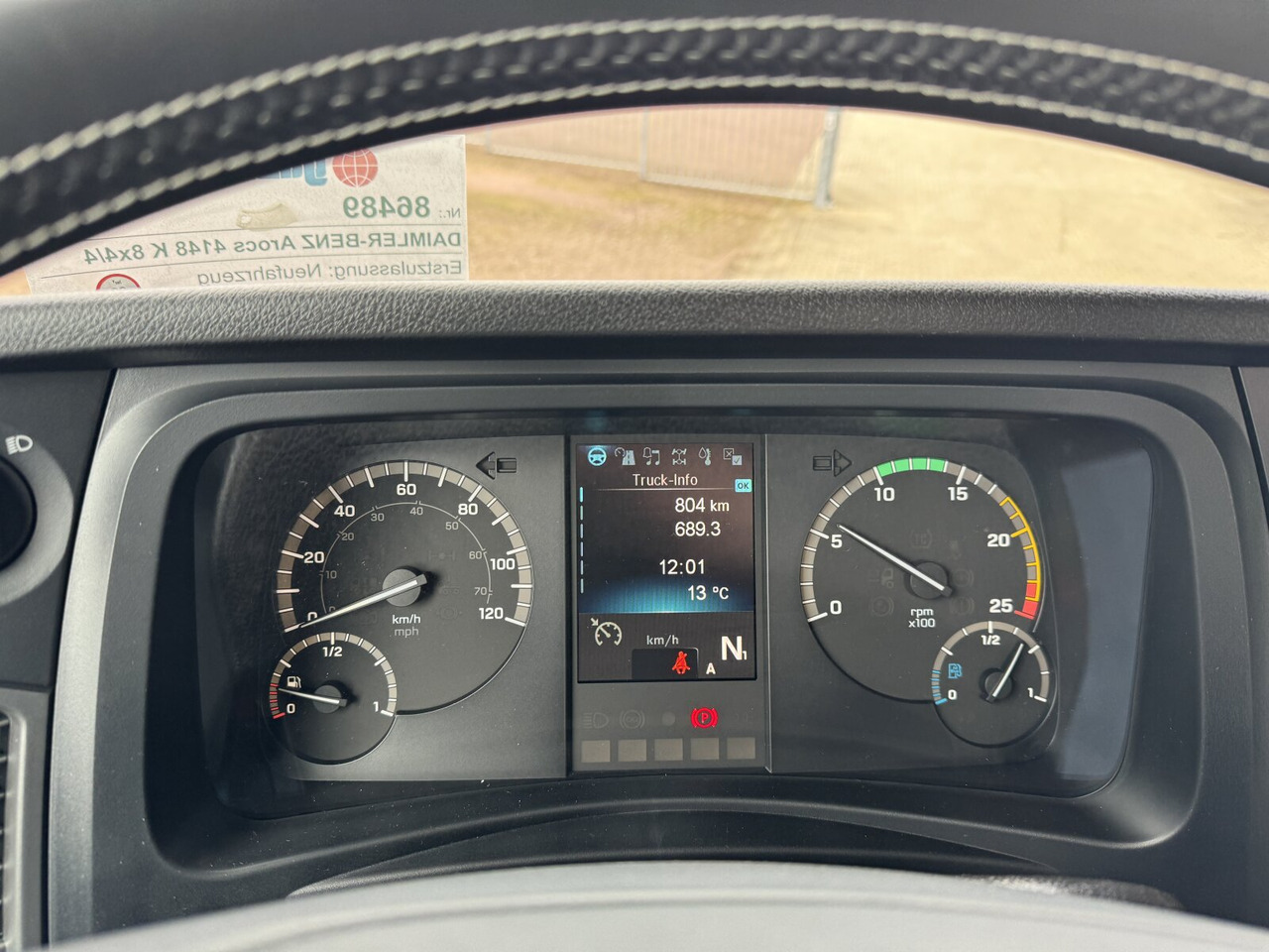 Mercedes-Benz Arocs 4148 K 8x4/4 Arocs 4148 K 8x4/4, Turbo-Retarder-Kupplung, Grounder - Грузовик-шасси: фото 4 Mercedes-Benz Arocs 4148 K 8x4/4 Arocs 4148 K 8x4/4, Turbo-Retarder-Kupplung, Grounder - Грузовик-шасси: фото 4