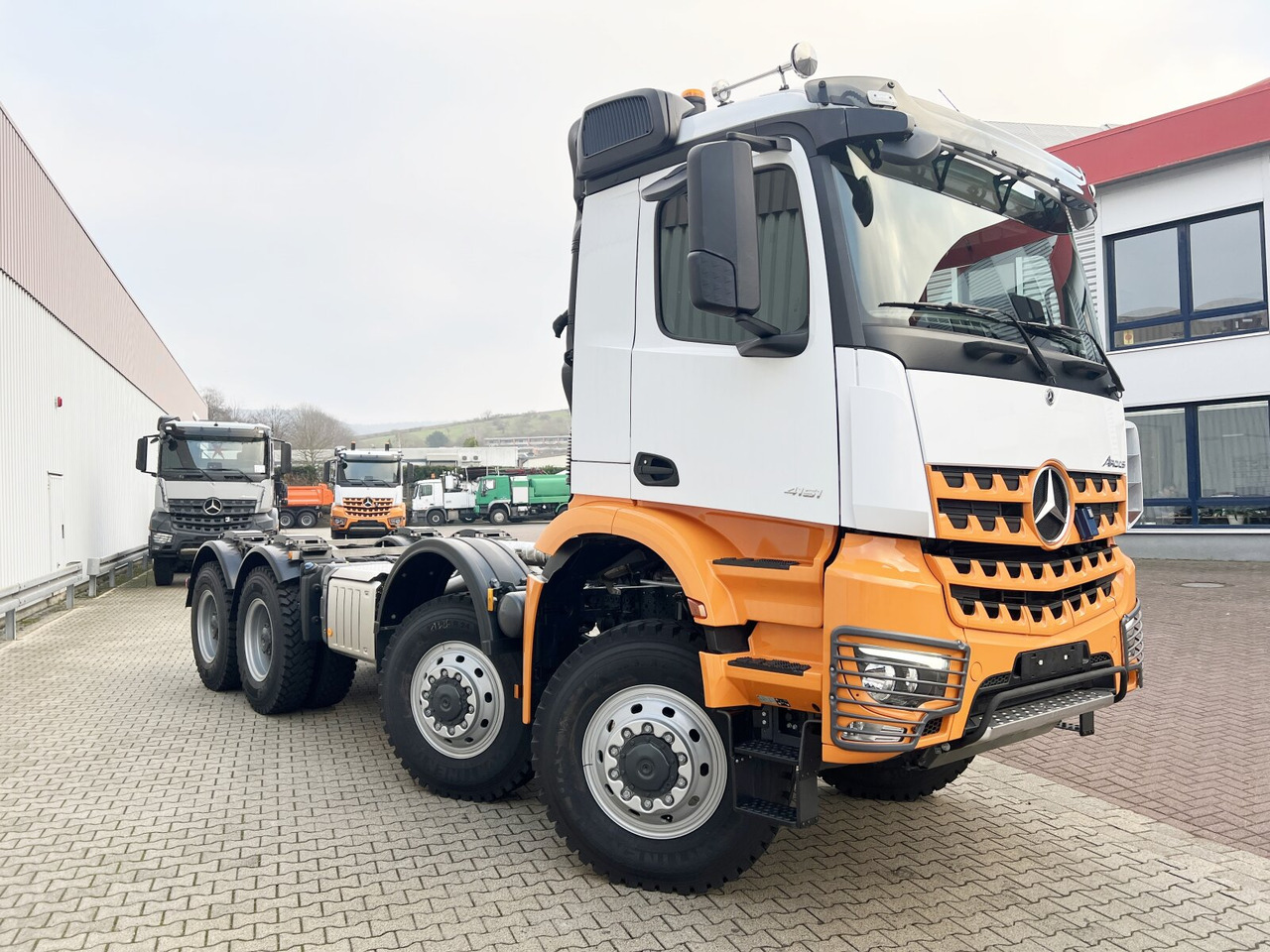 Новый Грузовик-шасси Mercedes-Benz Arocs 4151 AK 8x8/4 Arocs 4151 AK 8x8/4, Grounder: фото 8