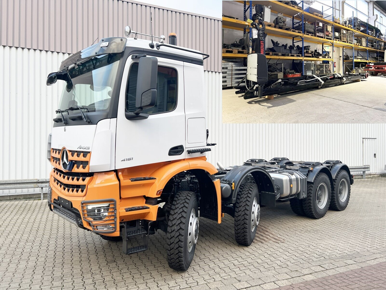 Mercedes-Benz Arocs 4151 AK 8x8/4 Arocs 4151 AK 8x8/4, Grounder - Крюковой мультилифт: фото 1 Mercedes-Benz Arocs 4151 AK 8x8/4 Arocs 4151 AK 8x8/4, Grounder - Крюковой мультилифт: фото 1