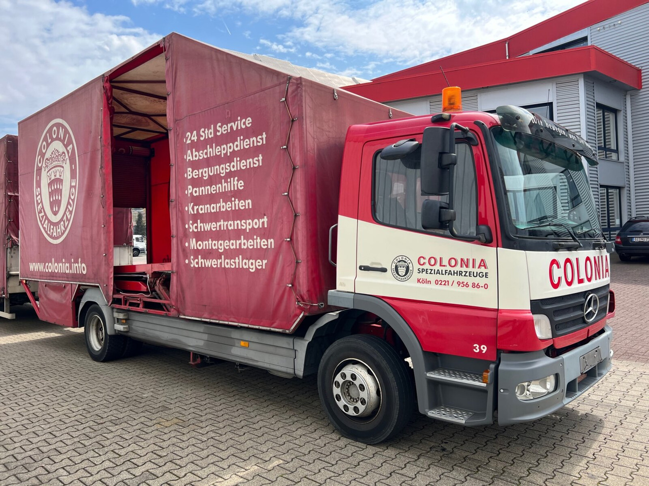 Автовоз Mercedes-Benz Atego 1223 L 4x2 Atego 1223 L 4x2, Kompl. Zug, Lift- & Schiebeplateau, Funk: фото 10