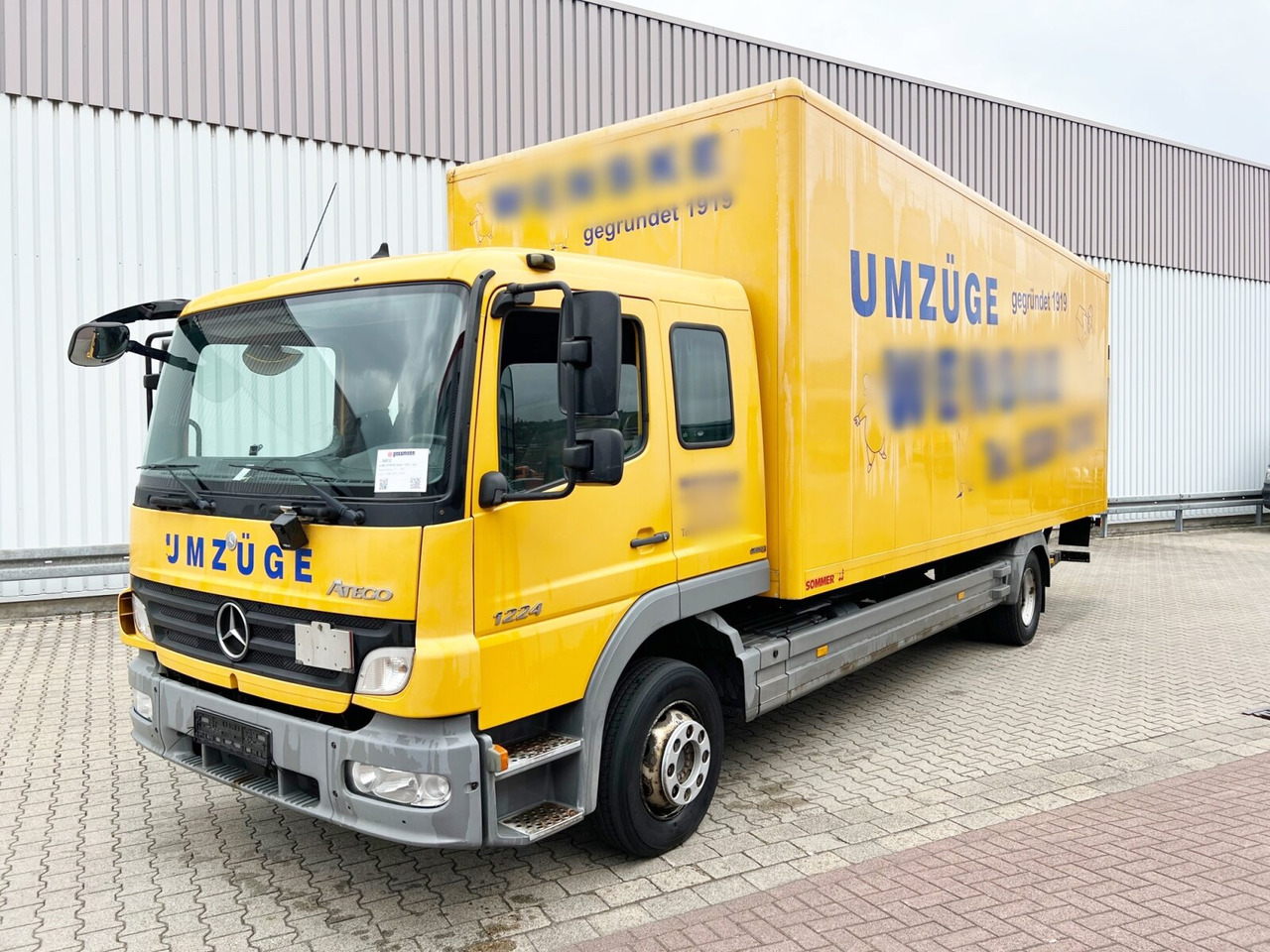 Mercedes-Benz Atego 1224 L 4x2 Atego 1224 L, Möbelkoffer, Dautel LBW, 42 cbm - Грузовик с закрытым кузовом: фото 1 Mercedes-Benz Atego 1224 L 4x2 Atego 1224 L, Möbelkoffer, Dautel LBW, 42 cbm - Грузовик с закрытым кузовом: фото 1