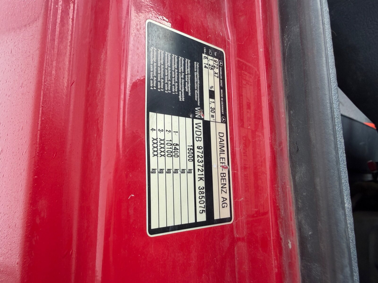 Mercedes-Benz Atego 1523 AK 4x4 Atego 1523 AK 4x4 - Самосвал: фото 5 Mercedes-Benz Atego 1523 AK 4x4 Atego 1523 AK 4x4 - Самосвал: фото 5