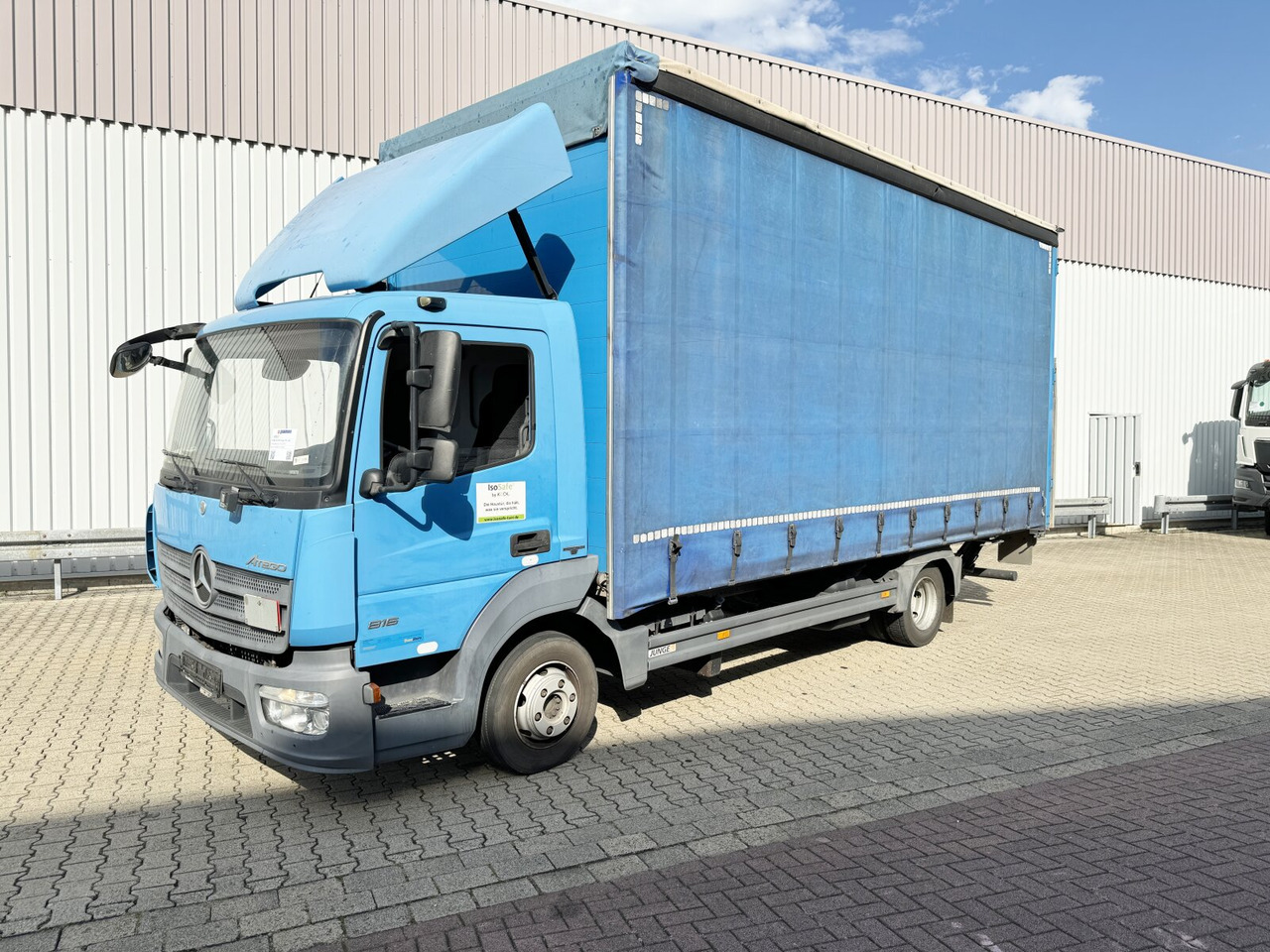 Mercedes-Benz Atego 816 L 4x2 Atego 816 L 4x2, Dautel LBW - Тентованный грузовик: фото 1 Mercedes-Benz Atego 816 L 4x2 Atego 816 L 4x2, Dautel LBW - Тентованный грузовик: фото 1