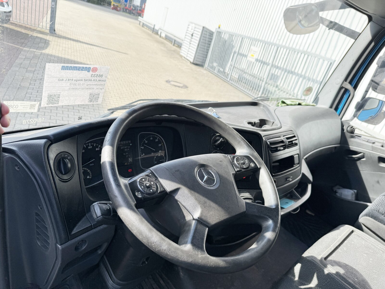 Mercedes-Benz Atego 816 L 4x2 Atego 816 L 4x2, Dautel LBW - Тентованный грузовик: фото 2 Mercedes-Benz Atego 816 L 4x2 Atego 816 L 4x2, Dautel LBW - Тентованный грузовик: фото 2