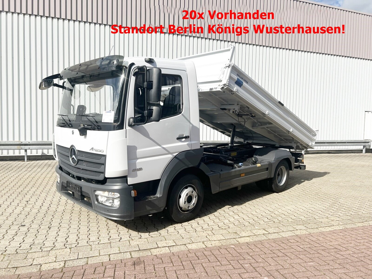 Mercedes-Benz Atego 818 K 4x2 Atego 818 K 4x2, Meiller-Kipper, mehrfach Vorhanden! - Самосвал: фото 1 Mercedes-Benz Atego 818 K 4x2 Atego 818 K 4x2, Meiller-Kipper, mehrfach Vorhanden! - Самосвал: фото 1
