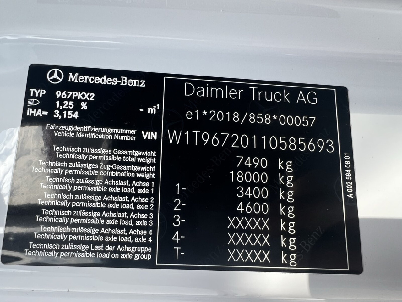 Mercedes-Benz Atego 818 K 4x2 Atego 818 K 4x2, Meiller-Kipper, mehrfach Vorhanden! - Самосвал: фото 2 Mercedes-Benz Atego 818 K 4x2 Atego 818 K 4x2, Meiller-Kipper, mehrfach Vorhanden! - Самосвал: фото 2