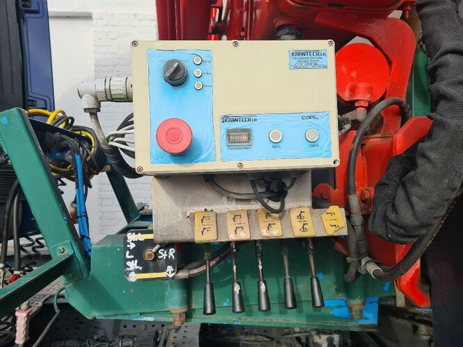 SCHELLING 504 H 22 SCHELLING 504 H 22 mit Kran Ferrari 708, 7m/t - Полуприцеп бортовой/ Платформа: фото 5 SCHELLING 504 H 22 SCHELLING 504 H 22 mit Kran Ferrari 708, 7m/t - Полуприцеп бортовой/ Платформа: фото 5