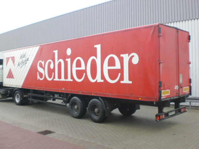 SLG 2/90 SPIER SLG 2/90, Möbelkofferauflieger, 80 cbm, 2x VORHANDEN! - Полуприцеп-фургон: фото 1 SLG 2/90 SPIER SLG 2/90, Möbelkofferauflieger, 80 cbm, 2x VORHANDEN! - Полуприцеп-фургон: фото 1