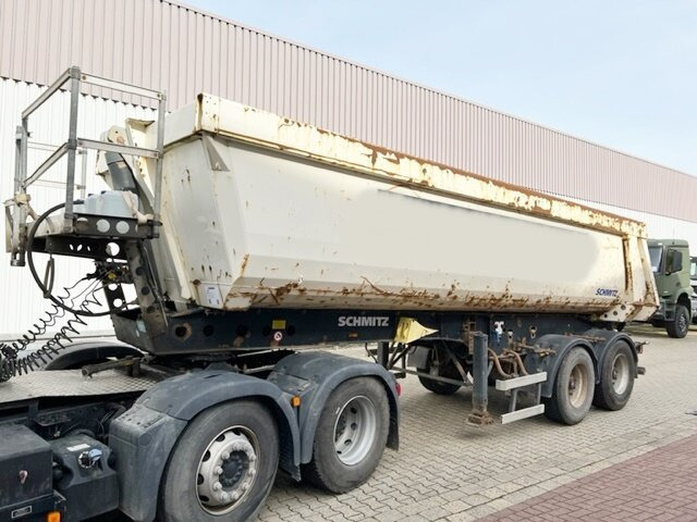 Schmitz Cargobull SKI 18 SL 7.2 SKI 18 SL 7.2, Liftachse, Stahlmulde ca. 24m³ - Самосвальный полуприцеп: фото 1 Schmitz Cargobull SKI 18 SL 7.2 SKI 18 SL 7.2, Liftachse, Stahlmulde ca. 24m³ - Самосвальный полуприцеп: фото 1