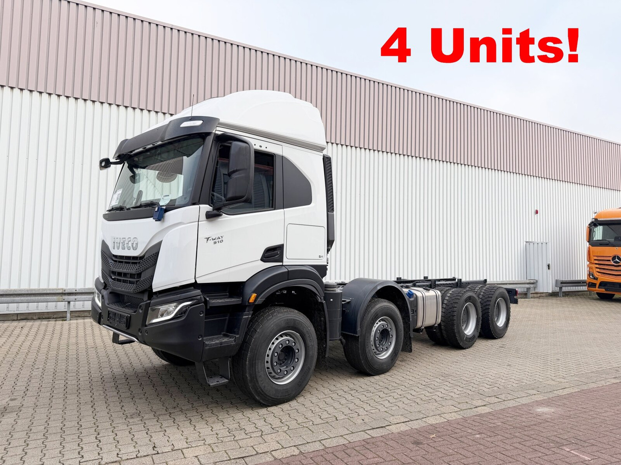 T-Way AT410T51/58 8x4 T-Way AT410T51/58 8x4, Retarder, Nebenantrieb, 4x VORHANDEN! - Грузовик-шасси: фото 1 T-Way AT410T51/58 8x4 T-Way AT410T51/58 8x4, Retarder, Nebenantrieb, 4x VORHANDEN! - Грузовик-шасси: фото 1