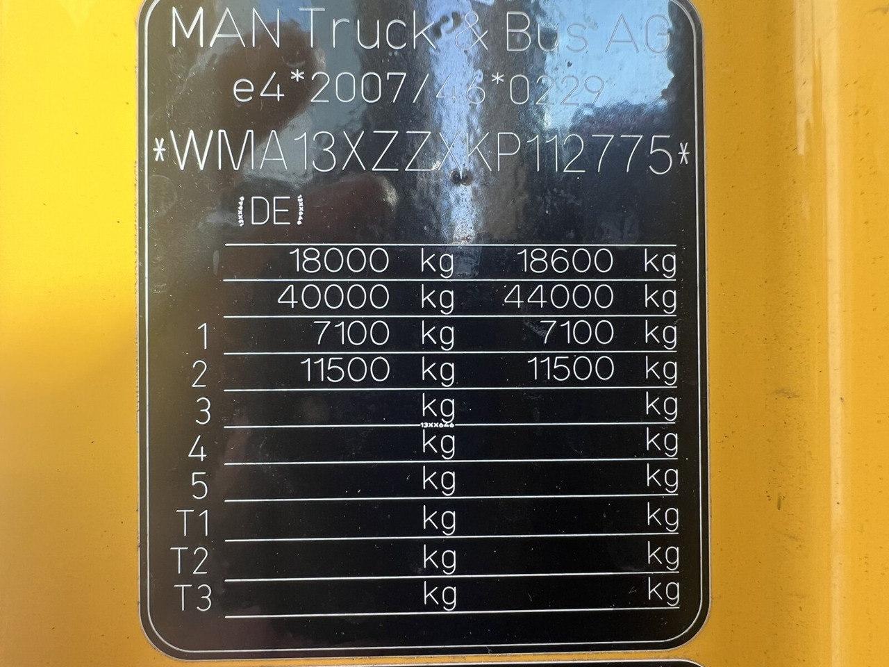 Тягач MAN TGX 18.500 4X2 LLS TGX 18.500 4X2 LLS, Retarder, Vollumer: фото 13