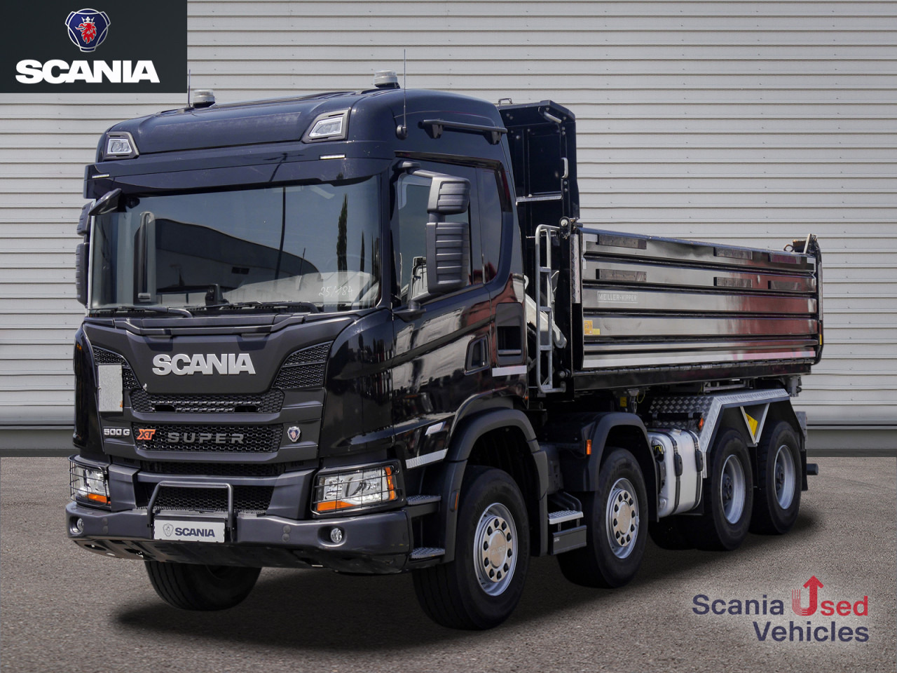 SCANIA G 500 B8x4HZ XT - Meiller Gesteinskipper - - Самосвал: фото 1 SCANIA G 500 B8x4HZ XT - Meiller Gesteinskipper - - Самосвал: фото 1