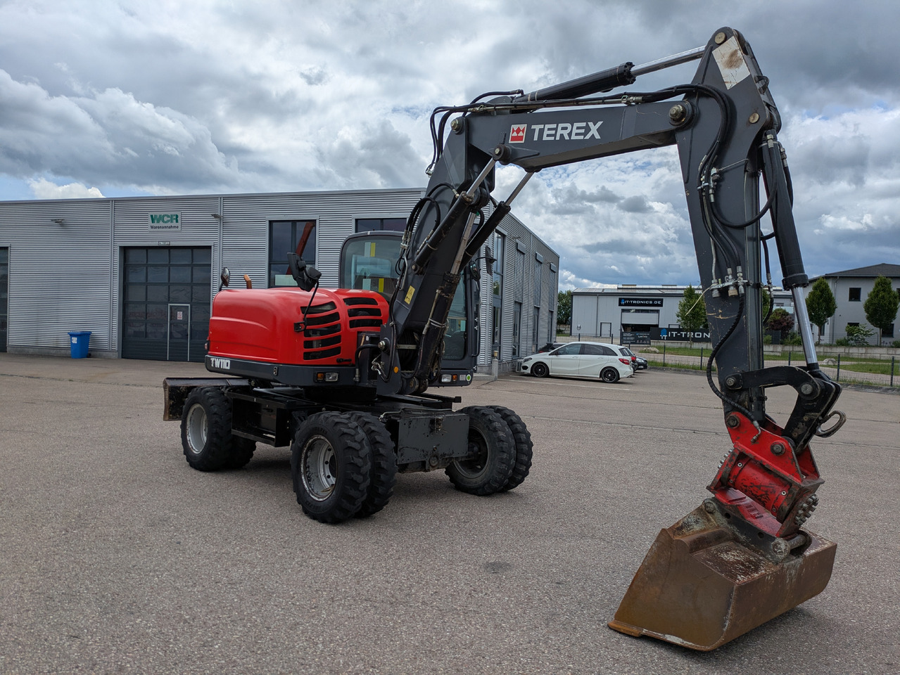 TEREX TW110 Mobilbagger Powertilt Rußpartikelfilter - Колёсный экскаватор: фото 4 TEREX TW110 Mobilbagger Powertilt Rußpartikelfilter - Колёсный экскаватор: фото 4