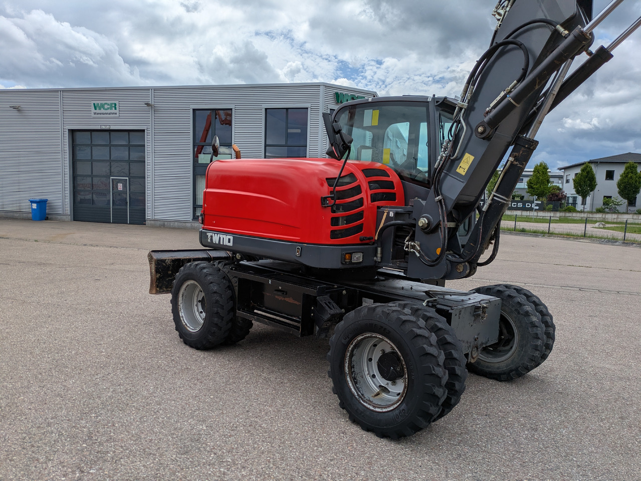 TEREX TW110 Mobilbagger Powertilt Rußpartikelfilter - Колёсный экскаватор: фото 5 TEREX TW110 Mobilbagger Powertilt Rußpartikelfilter - Колёсный экскаватор: фото 5