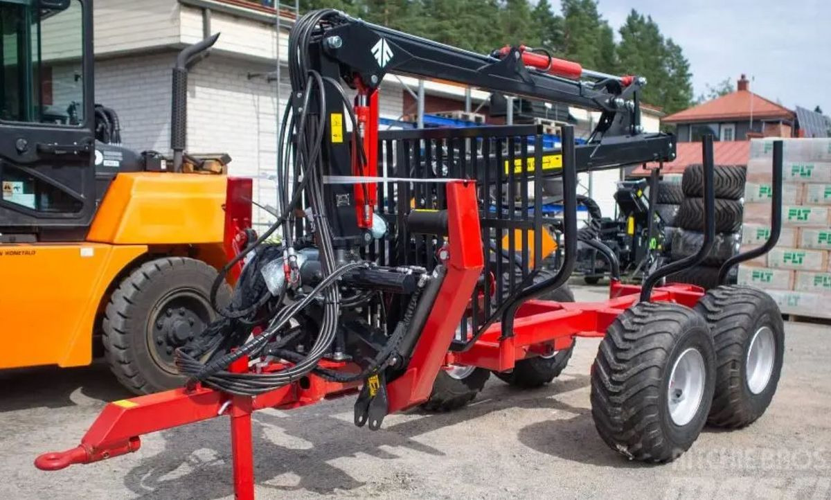 Новый Лесной прицеп Farmi Rückewagen FT7-6,30m Kran-NEU: фото 1