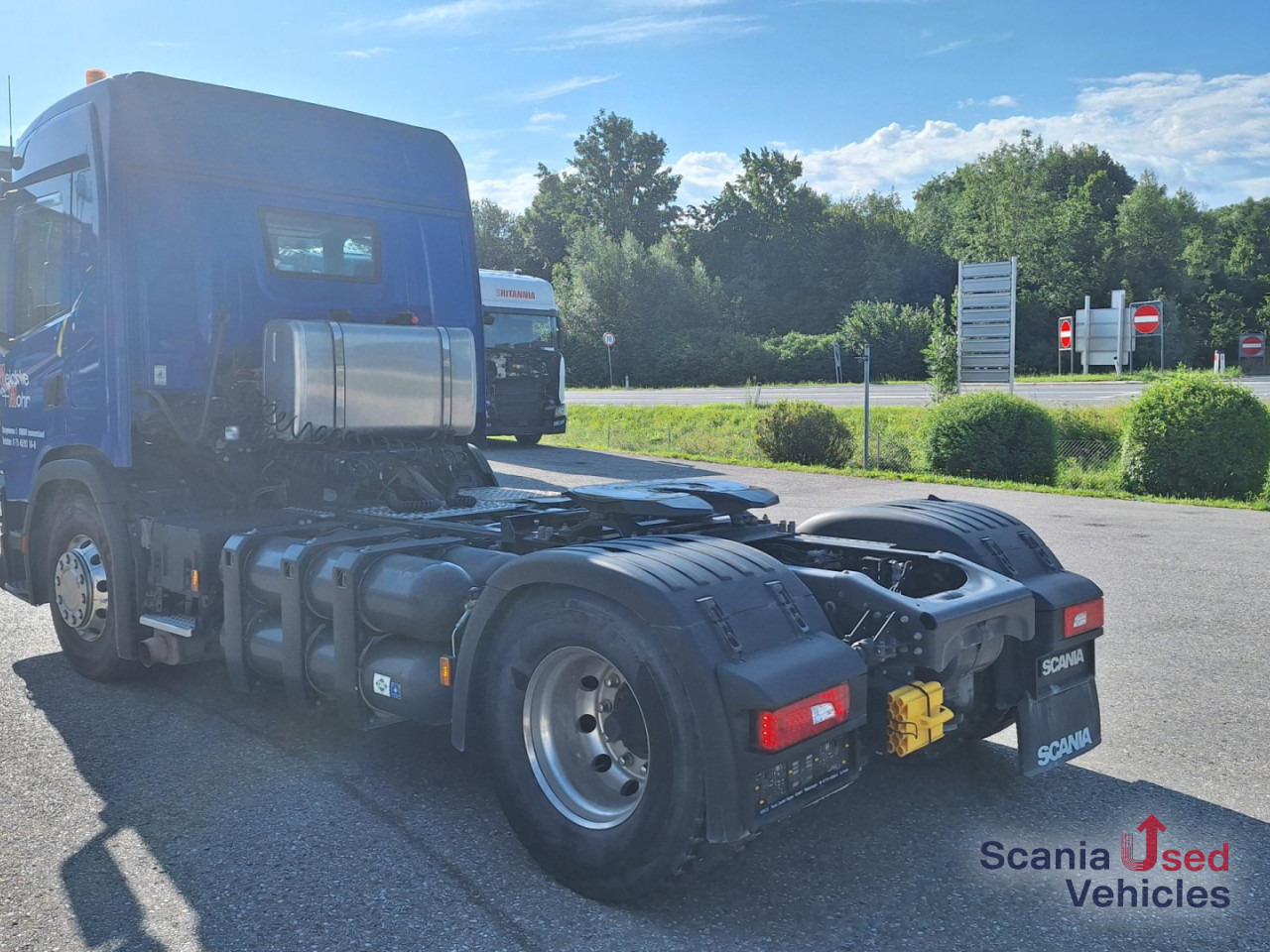 Тягач SCANIA G 410 A4x2NA CNG Kipphydraulik !!: фото 10
