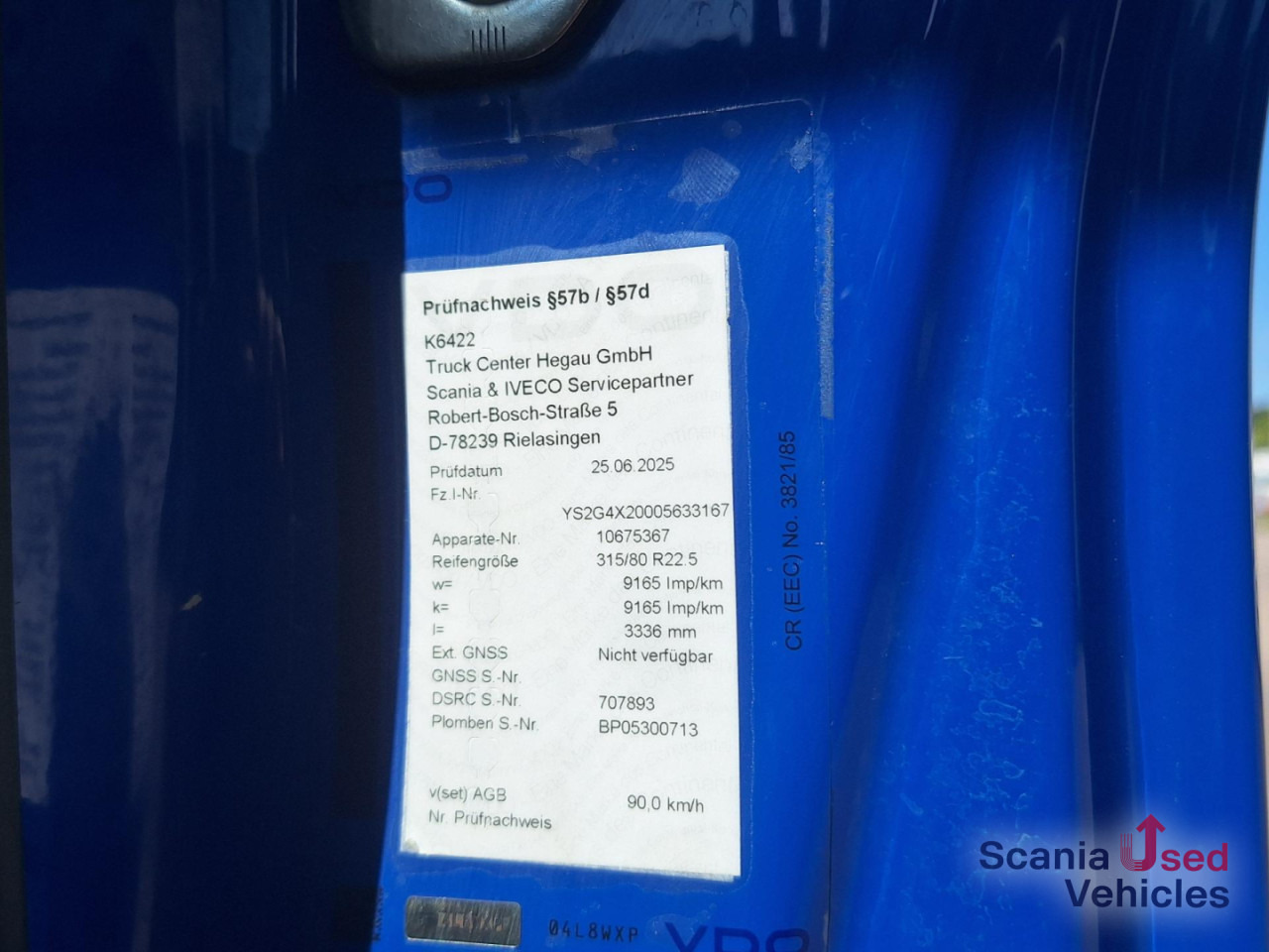 Тягач SCANIA G 410 A4x2NA CNG Kipphydraulik !!: фото 11