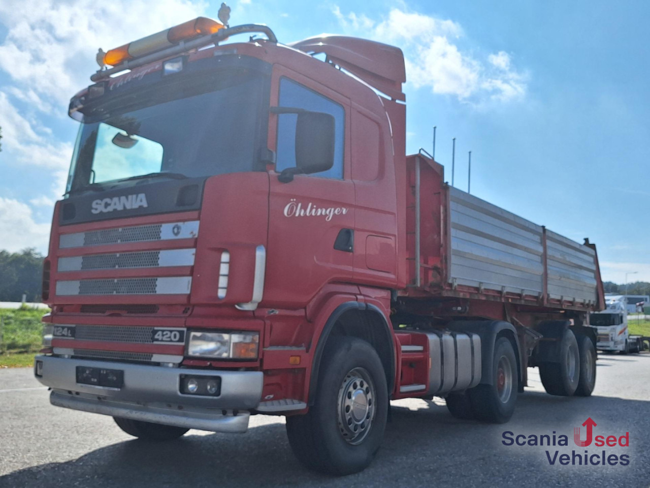 SCANIA R124 CA4X4HZ 420 Allrad Komplettzug ! - Тягач: фото 1 SCANIA R124 CA4X4HZ 420 Allrad Komplettzug ! - Тягач: фото 1