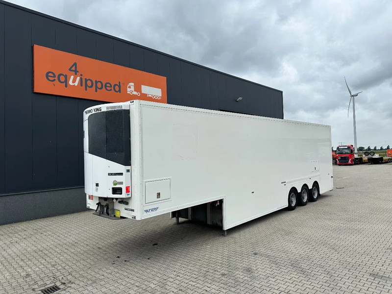 BURGERS Top: Doppeldeck/Tiefkühl, ThermoKing (nur 2.678 Stunden), Tridec gelenkt, Ladebordwand (3.70x2.08m), 2x 1.80m hoch, galvanisiert - Полуприцеп-рефрижератор: фото 1 BURGERS Top: Doppeldeck/Tiefkühl, ThermoKing (nur 2.678 Stunden), Tridec gelenkt, Ladebordwand (3.70x2.08m), 2x 1.80m hoch, galvanisiert - Полуприцеп-рефрижератор: фото 1