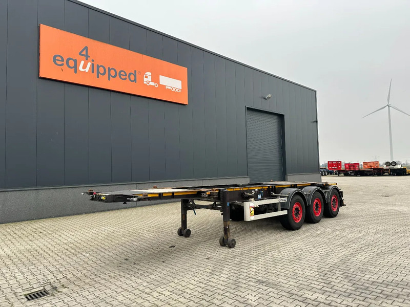Burg 20FT ADR (EX/II, EX/III, FL, AT) Chassis, Empty weight : 3.690kg, SAF INTRADISC, 2x Liftaxle, NL-chassis - Полуприцеп-контейнеровоз/ Сменный кузов: фото 1 Burg 20FT ADR (EX/II, EX/III, FL, AT) Chassis, Empty weight : 3.690kg, SAF INTRADISC, 2x Liftaxle, NL-chassis - Полуприцеп-контейнеровоз/ Сменный кузов: фото 1