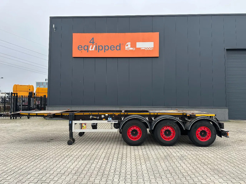 Burg 20FT ADR (EX/II, EX/III, FL, AT) Chassis, leeggewicht: 3.690kg, SAF INTRADISC, 2x Liftaxle, NL-chassis - Полуприцеп-контейнеровоз/ Сменный кузов: фото 2 Burg 20FT ADR (EX/II, EX/III, FL, AT) Chassis, leeggewicht: 3.690kg, SAF INTRADISC, 2x Liftaxle, NL-chassis - Полуприцеп-контейнеровоз/ Сменный кузов: фото 2
