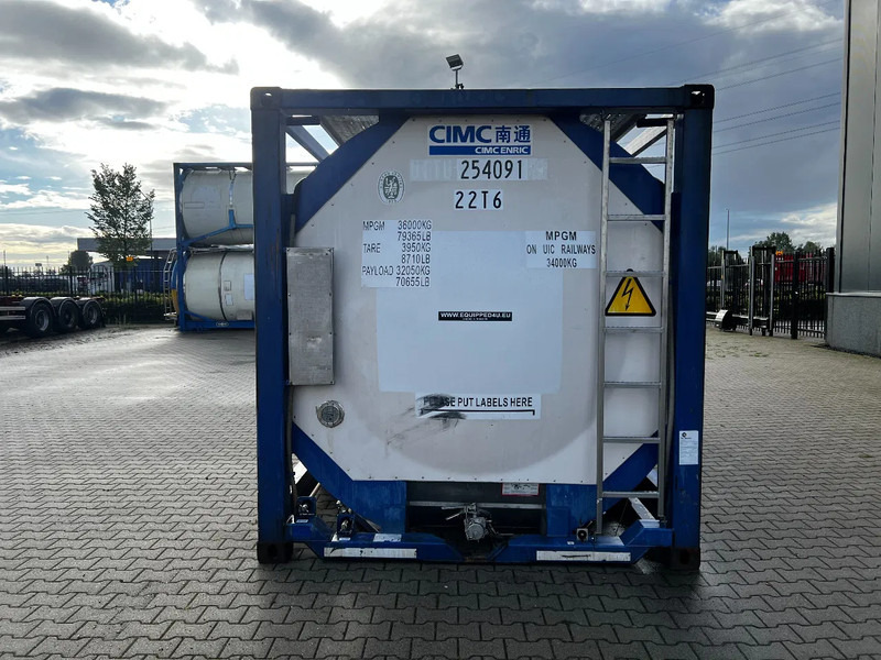 CIMC 20FT ISO, 25.070L/1-COMP/3 BAFFELS/4 manholes, ADR valid until 01/2027 - Резервуар для хранения: фото 3 CIMC 20FT ISO, 25.070L/1-COMP/3 BAFFELS/4 manholes, ADR valid until 01/2027 - Резервуар для хранения: фото 3