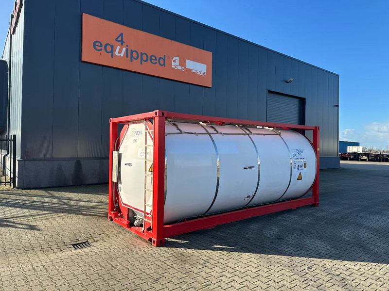 CIMC 20FT ISO, 25.080L / 1-COMP / 3 BAFFELS / T12 / 4 manholes / ADR valid until 12/2026 - Резервуар для хранения: фото 1 CIMC 20FT ISO, 25.080L / 1-COMP / 3 BAFFELS / T12 / 4 manholes / ADR valid until 12/2026 - Резервуар для хранения: фото 1