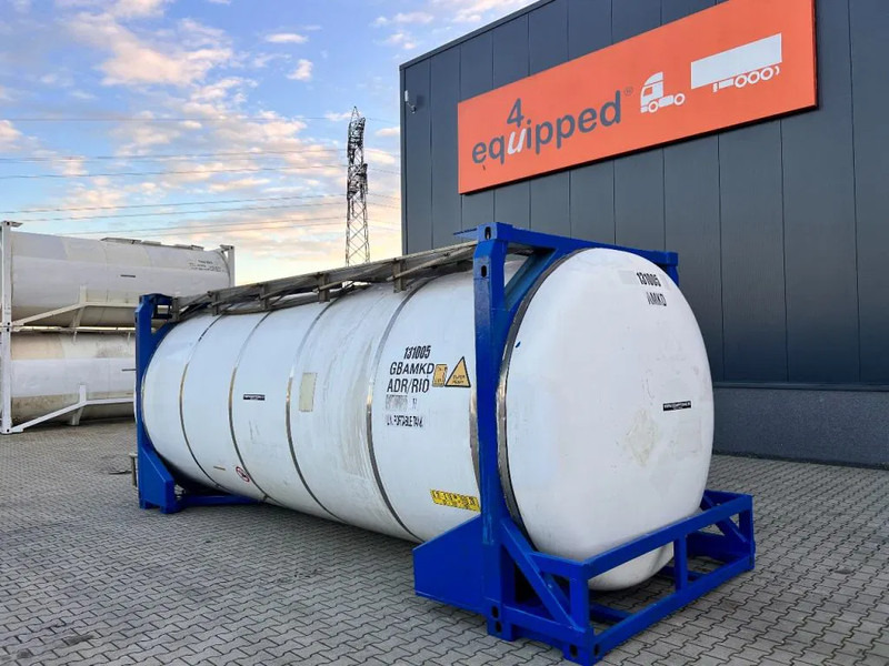 CPV 30.890L, steam heating, UN PORTABLE, T7, 5Y+CSC insp.: 02/2026 - Резервуар для хранения: фото 2 CPV 30.890L, steam heating, UN PORTABLE, T7, 5Y+CSC insp.: 02/2026 - Резервуар для хранения: фото 2