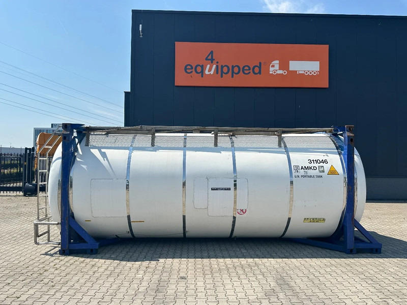 CPV 31.170L, steam heating, UN PORTABLE, T11, 5Y+CSC insp.: 09/2025 - Резервуар для хранения: фото 2 CPV 31.170L, steam heating, UN PORTABLE, T11, 5Y+CSC insp.: 09/2025 - Резервуар для хранения: фото 2