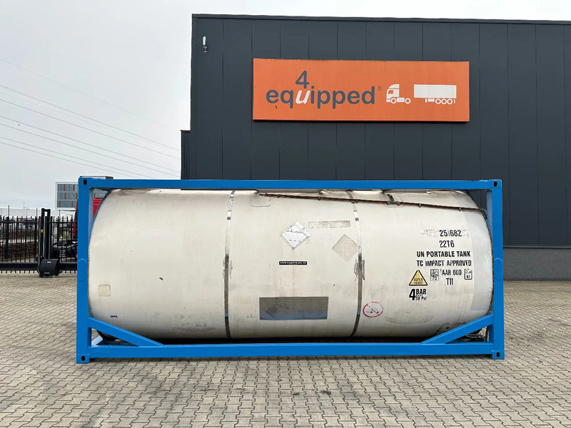 Consani 25.100L / 1-COMP, 20FT ISO, UN PORTABLE T11, 2,5Y-inspection till: 02-2028 - Резервуар для хранения: фото 3 Consani 25.100L / 1-COMP, 20FT ISO, UN PORTABLE T11, 2,5Y-inspection till: 02-2028 - Резервуар для хранения: фото 3