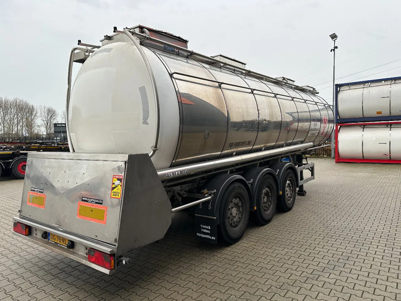 Feldbinder FOOD / LEVENSMIDDELEN / LEBENSMITTEL / 33.500L / 3-COMP / PUMP / NL-trailer / APK: 05-2026 - Полуприцеп-цистерна: фото 3 Feldbinder FOOD / LEVENSMIDDELEN / LEBENSMITTEL / 33.500L / 3-COMP / PUMP / NL-trailer / APK: 05-2026 - Полуприцеп-цистерна: фото 3