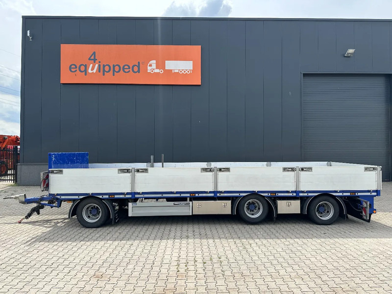 Floor zeer mooie AXD.330 3-assige aanhanger met alu zijborden, rongpotten, liftas, geschoopeerd, NL-aanhanger, APK: 09/2025 - Прицеп бортовой/ Платформа: фото 3 Floor zeer mooie AXD.330 3-assige aanhanger met alu zijborden, rongpotten, liftas, geschoopeerd, NL-aanhanger, APK: 09/2025 - Прицеп бортовой/ Платформа: фото 3