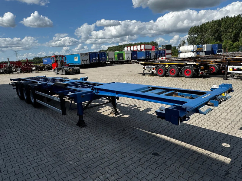 Groenewegen 40FT HC-chassis, BPW+Trommel, Liftachse, NL-Chassis - Полуприцеп-контейнеровоз/ Сменный кузов: фото 4 Groenewegen 40FT HC-chassis, BPW+Trommel, Liftachse, NL-Chassis - Полуприцеп-контейнеровоз/ Сменный кузов: фото 4