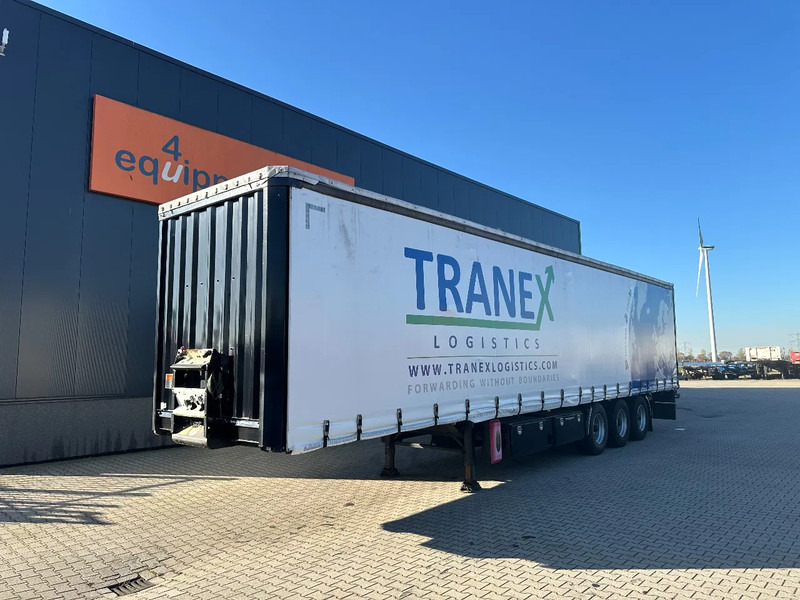 Krone BPW + Trommelbremsen / Innenhöhe 2.75m / Rungtasschen / NL-Auflieger - Тентованный полуприцеп: фото 1 Krone BPW + Trommelbremsen / Innenhöhe 2.75m / Rungtasschen / NL-Auflieger - Тентованный полуприцеп: фото 1