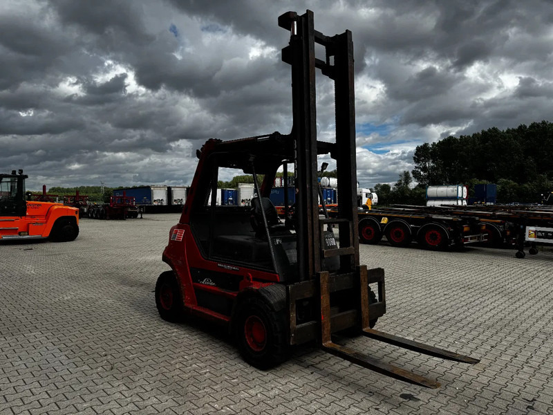 Дизельный погрузчик Linde H80D FORKLIFT, 8000KG, duplex, 6 cil. Deutz diesel, 14.934hrs,: фото 12