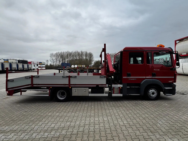Автоманипулятор MAN TGL 8.180 crew cab (DOKA), HMF535 K3 crane, 283 running hours only, 211.164 KM, ramps, EURO-6, TOP,-condition: фото 12