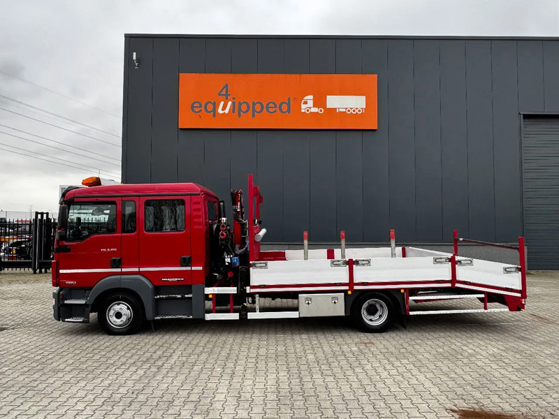 Автоманипулятор MAN TGL 8.180 crew cab (DOKA), HMF535 K3 crane, 283 running hours only, 211.164 KM, ramps, EURO-6, TOP,-condition: фото 8
