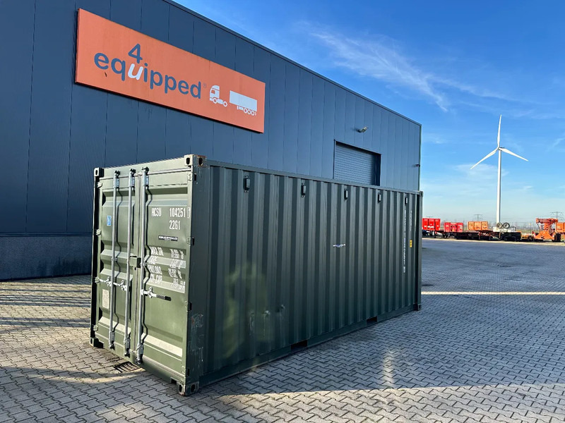 Onbekend TOP 20FT DV 8'6" containers ONE-WAY, 2x available, darkgreen - Морской контейнер: фото 1 Onbekend TOP 20FT DV 8'6" containers ONE-WAY, 2x available, darkgreen - Морской контейнер: фото 1