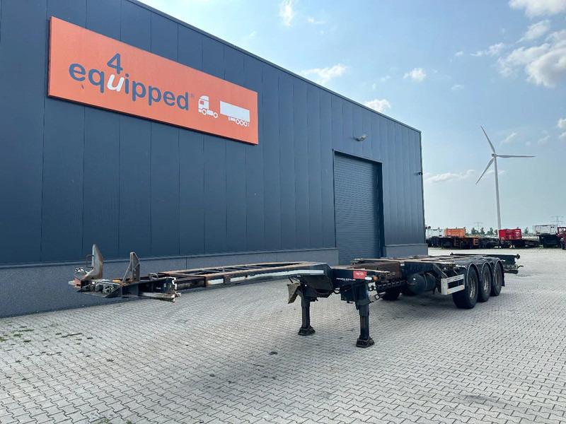 Pacton FLEX XL 45FT HC multi (3x extendable), liftaxle, SAF + DRUM, NL-chassis, APK: 12/2025 - Полуприцеп-контейнеровоз/ Сменный кузов: фото 1 Pacton FLEX XL 45FT HC multi (3x extendable), liftaxle, SAF + DRUM, NL-chassis, APK: 12/2025 - Полуприцеп-контейнеровоз/ Сменный кузов: фото 1