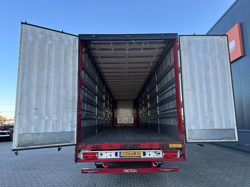 Тентованный полуприцеп Pacton alu zijborden + planken, hardhouten vloer, NL-trailer, APK: 09-2026: фото 7
