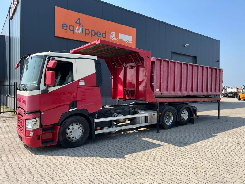 Renault T460 6x2, TIPPING FLATBED + TIPPING BOX (removable), original 251.464km!!! - Самосвал: фото 1 Renault T460 6x2, TIPPING FLATBED + TIPPING BOX (removable), original 251.464km!!! - Самосвал: фото 1