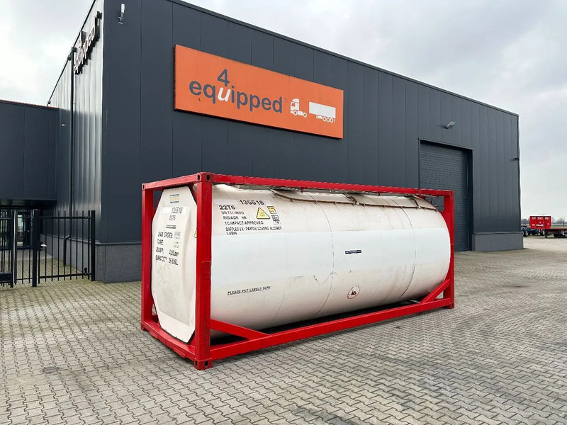 SINGAMAS 20FT ISO, 26.000L/1-COMP/3 BAFFELS/3 manholes, 5Y inspection: 06/2027 - Резервуар для хранения: фото 1 SINGAMAS 20FT ISO, 26.000L/1-COMP/3 BAFFELS/3 manholes, 5Y inspection: 06/2027 - Резервуар для хранения: фото 1