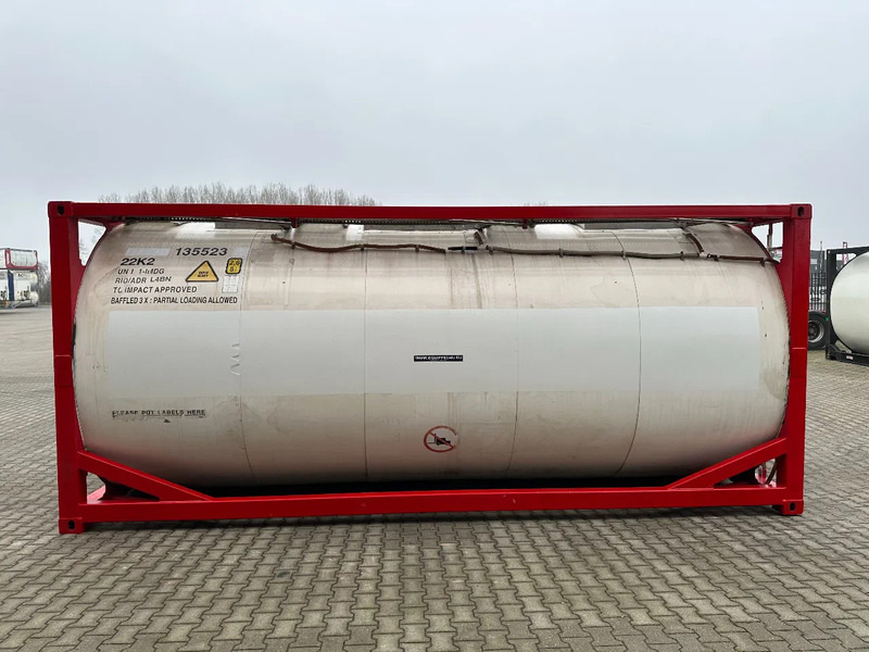 SINGAMAS 20FT ISO, 26.000L/1-COMP/3 BAFFELS/3 manholes, 5Y inspection: 06/2027 - Резервуар для хранения: фото 3 SINGAMAS 20FT ISO, 26.000L/1-COMP/3 BAFFELS/3 manholes, 5Y inspection: 06/2027 - Резервуар для хранения: фото 3