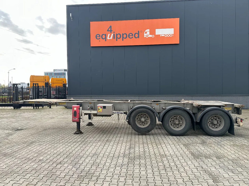 TURBO'S HOET 20FT/30FT, ADR (FL, AT, OX), empty weight: 3.720kg, ALCOA, galvanized, BPW+DISC, liftaxle - Полуприцеп-контейнеровоз/ Сменный кузов: фото 2 TURBO'S HOET 20FT/30FT, ADR (FL, AT, OX), empty weight: 3.720kg, ALCOA, galvanized, BPW+DISC, liftaxle - Полуприцеп-контейнеровоз/ Сменный кузов: фото 2