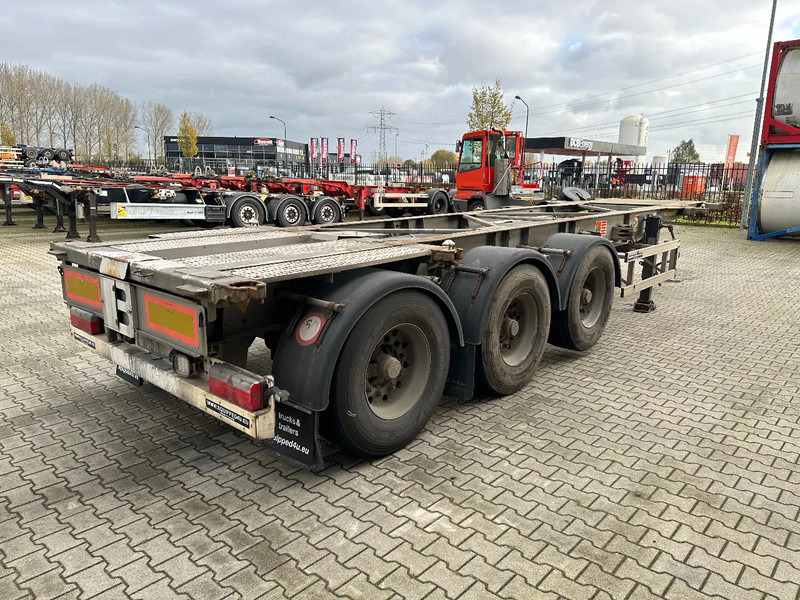 TURBO'S HOET 20FT/30FT, ADR (FL, AT, OX), empty weight: 3.720kg, ALCOA, galvanized, BPW+DISC, liftaxle - Полуприцеп-контейнеровоз/ Сменный кузов: фото 3 TURBO'S HOET 20FT/30FT, ADR (FL, AT, OX), empty weight: 3.720kg, ALCOA, galvanized, BPW+DISC, liftaxle - Полуприцеп-контейнеровоз/ Сменный кузов: фото 3