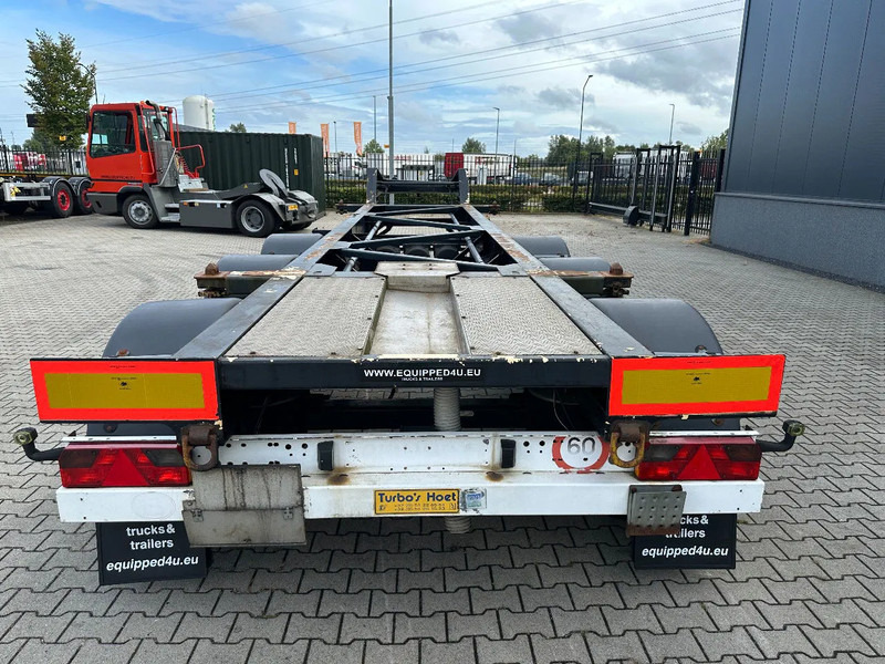TURBOS HOET Turbo's Hoet 20FT HC GOOSENECK ADR CHASSIS / BPW + DISC / ADR (FL, AT, OX) / NL-trailer / APK / 2x available - Полуприцеп-контейнеровоз/ Сменный кузов: фото 4 TURBOS HOET Turbo's Hoet 20FT HC GOOSENECK ADR CHASSIS / BPW + DISC / ADR (FL, AT, OX) / NL-trailer / APK / 2x available - Полуприцеп-контейнеровоз/ Сменный кузов: фото 4